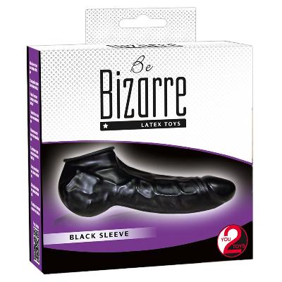 Насадка на член - Be Bizarre Black Sleeve