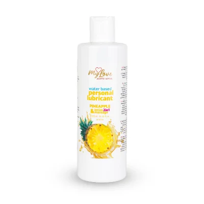 2в1 лубрикант та масажний гель - MyLove Aroma Series Intim&Massage Pineapple, 300 мл