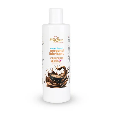 2в1 лубрикант та масажний гель - MyLove Aroma Series Intim&Massage Capuccino, 300 мл