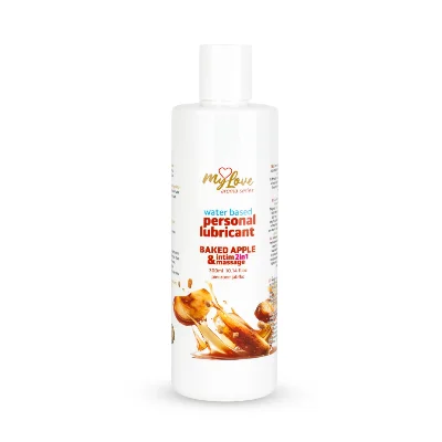 2в1 лубрикант та масажний гель - MyLove Aroma Series Intim&Massage Baked Apple, 300 мл