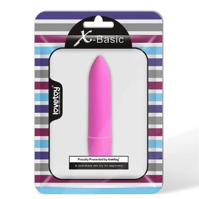 Вібропуля - X-Basic Bullet Long 10 Speeds Pink