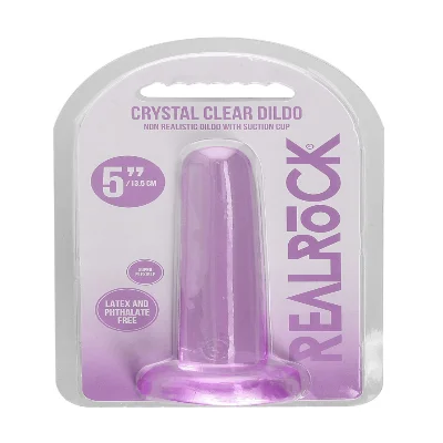Фалоімітатор - Realrock Dildo 5,3" Purple