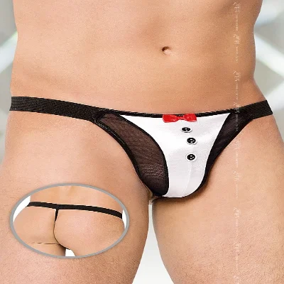Чоловічі стрінги - Thong 4433, white - S-L