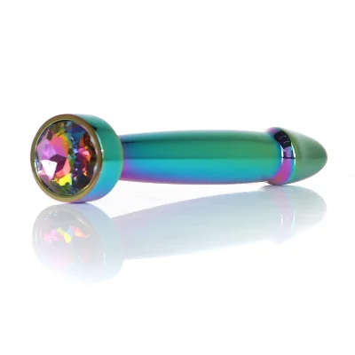 Анальна пробка - Jewellery Multicolour Penis Plug Clear S