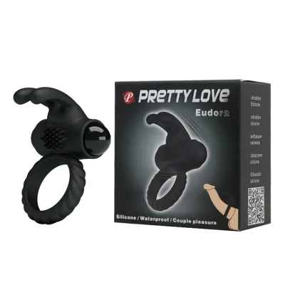 Ерекційне кільце - Pretty Love Eudora Penis Ring Black