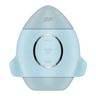 Вакуумний стимулятор - Satisfyer Mission Control Blue