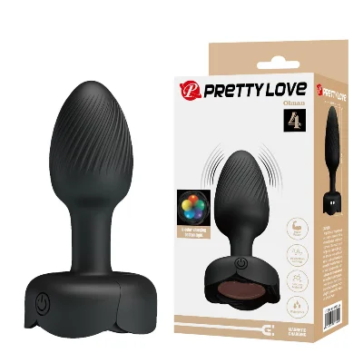 Анальна пробка - Pretty Love Olman Black