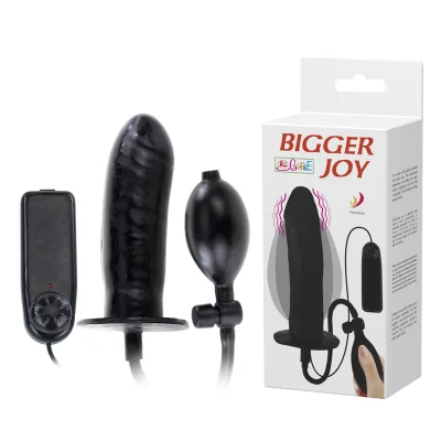 Фалоімітатор - Bigger Joy Inflateable Vibrating Penis