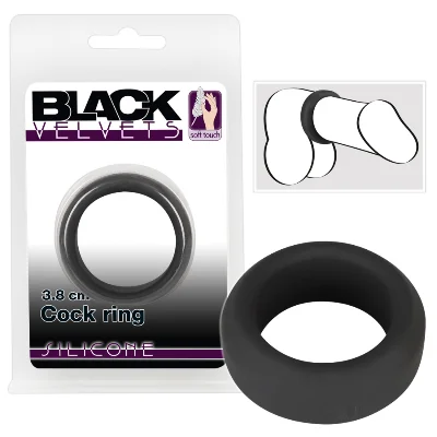 Ерекційне кільце - Black Velvets Cock Ring, 3.8 см
