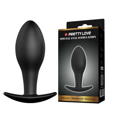 Анальна пробка - Pretty Love Special Anal Stimulation Butt Plug Black
