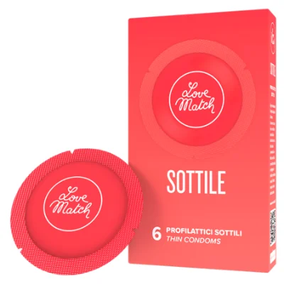 Презервативи - Sottile (Thin), 6 шт.