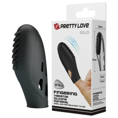 Насадка на палець - Pretty Love Gilo Finger Vibrator Black