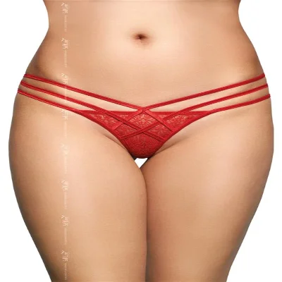 Жіночі стрінги - G-String 2492, red M/L
