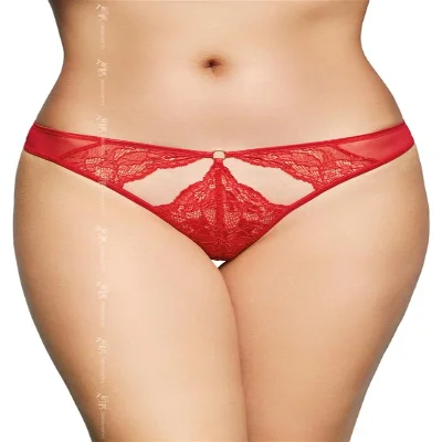 Жіночі стрінги - G-String 2497, red S/M