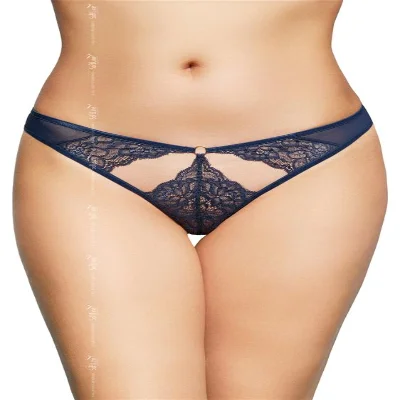 Жіночі стрінги - G-String 2497, blue S/M