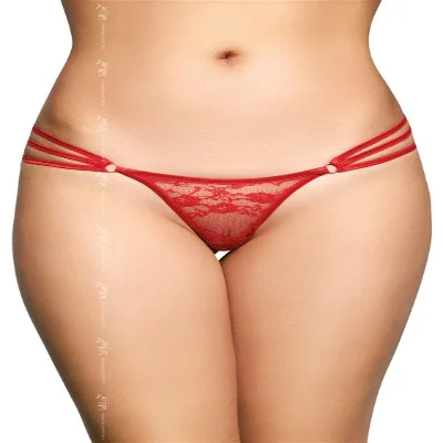 Жіночі стрінги - G-String 2498, red M/L