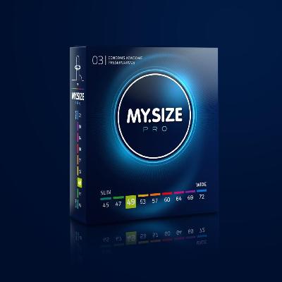 Презервативи - My.Size Pro 49, 3 шт.