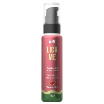Лубрикант - Intt Lick Me Watermelon Kissable Gel With Warm Effect, 50 мл