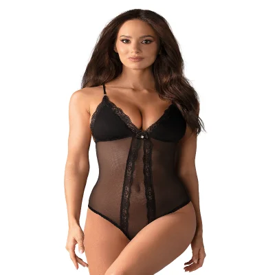 Боді - Obsessive 841-TED-1 Body Black S/M