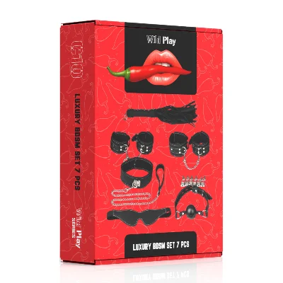 Набір БДСМ - Erospace Wild Play Luxury BDSM Set 7 pcs C10