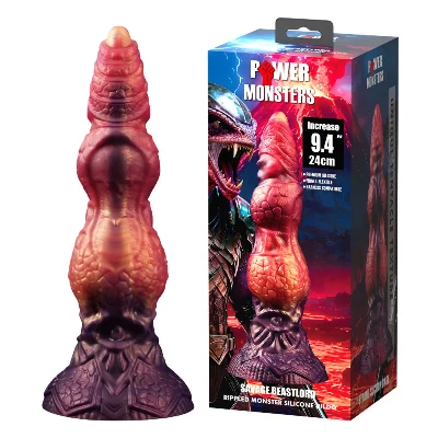 Фентезійний фалоімітатор - Power Monsters Savage Beastlord, 24 см