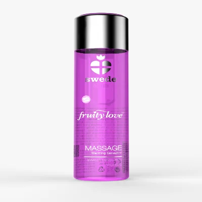 Масажна олія - Swede Fruity Love Sweet Raspberry Rhubarb, 60 мл