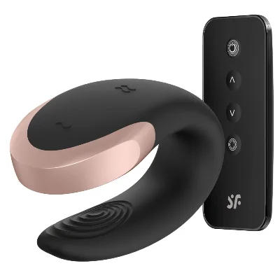 Смарт-вібратор для пар Satisfyer Double Love (Black) (м'яте паковання)