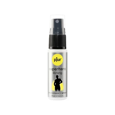 Спрей-пролонгатор pjur Superhero Strong Spray 20 ml, з екстрактом імбиру, без анестетиків
