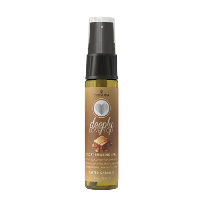 Спрей для мінету Sensuva Deeply Love You Salted Caramel (29 мл), для глибокого мінету