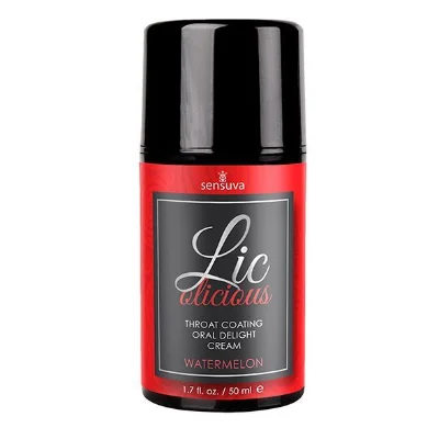 Гель для мінету Sensuva Lic-o-licious Watermelon (50 мл), оліїстий, без цукру