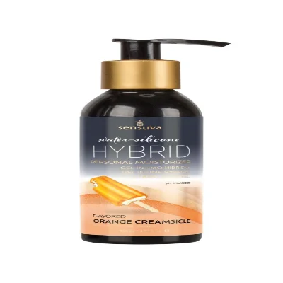 Змазка водно-силіконова Sensuva Hybrid Orange Creamsicle (125мл) без цукру, можна для оральних пестощів