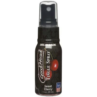 Спрей для мінету Doc Johnson GoodHead Tingle Spray - Sweet Cherry (29 мл) зі стимулювальним ефектом