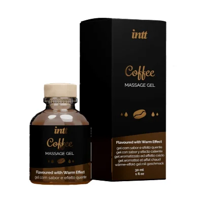Масажний гель для інтимних зон Intt Coffee (30 мл) розігрівальний