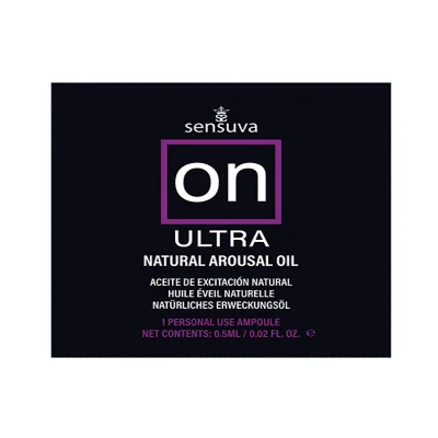 Пробник збудливого масла Sensuva - ON Arousal Oil for Her Ultra (0,5 мл)
