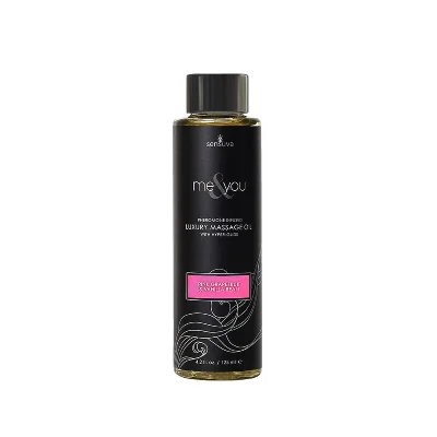 Масажна олія Sensuva — Me&You Pink Grapefruit & Vanilla Bean (125 мл) з феромонами