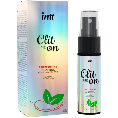 Збуджувальний спрей для клітора Intt Clit Me On Peppermint Cooling Effect 12мл охолоджувальний ефект