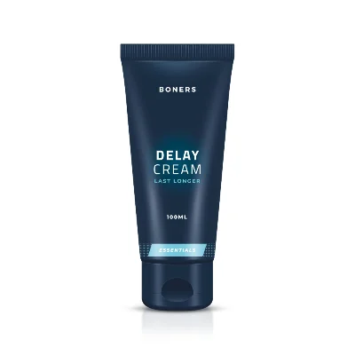 Крем-пролонгатор Boners Delay Cream 100 мл, легкий анестетик лаурет-9 + м’ята