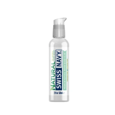 Лубрикант на водній основі Swiss Navy NATURAL All Natural, 59 мл, для чутливої ​​шкіри