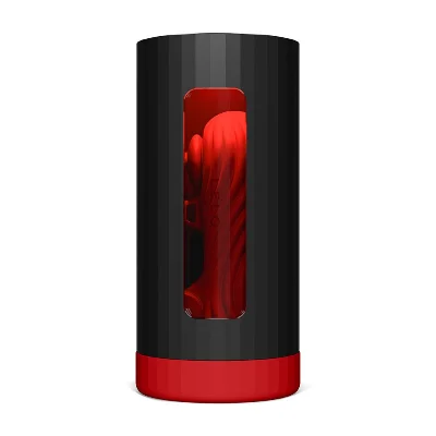 Смарт-мастурбатор LELO F1S V3 XL Red, збільшений, 2 мотори, 8 режимів, стимуляція звуковими хвилями