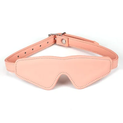 Маска на очі Liebe Seele Dark Candy Pink Blindfold, щільне прилягання, регульована