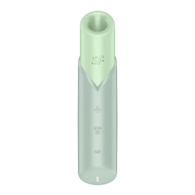 Вакуумний стимулятор Satisfyer Naughty Kiss, магнітна технологія 3D Air Pulse, 30 режимів роботи