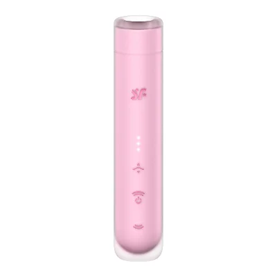 Вакуумний стимулятор Satisfyer First Kiss, технологія 3D Air Pulse, 30 режимів, подвійний силікон