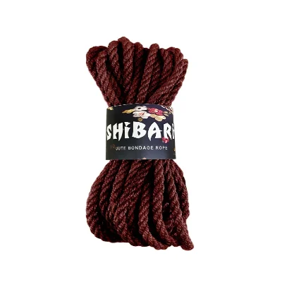Джутова мотузка для шибарі Feral Feelings Shibari Rope, 8 м коричнева