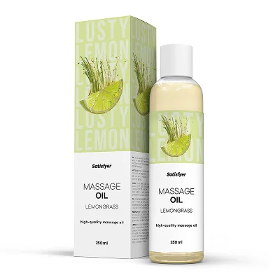 Масажна олія Satisfyer Massage Oil Lemongrass 250 мл