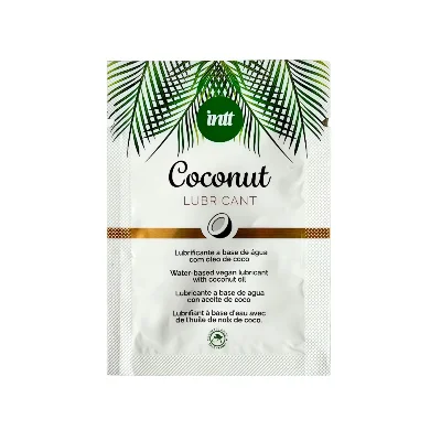 Пробник доглядального лубриканта Intt Coconut з кокосовою олією на водній основі (2 мл)