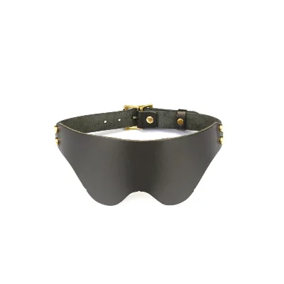 Шкіряна маска на очі Liebe Seele Samurai Blindfold