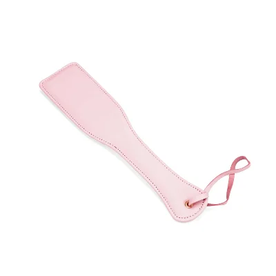Паддл Liebe Seele White & Pink Leather Paddle
