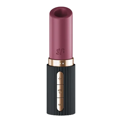 Вакуумний стимулятор Satisfyer Deep Kiss, магнітна технологія 3D Air Pulse, 30 режимів, кришечка