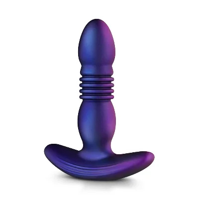 Анальна пробка з вібрацією та пульсацією Hueman - Supernova Thrusting Buttplug