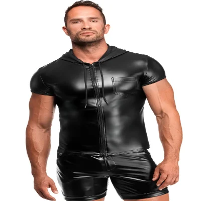 Чоловіча футболка з капюшоном Noir Handmade H085 Vexen hooded T-shirt XL